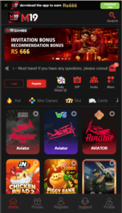 M19 Game Download – Popular Online Gaming App in Pakistan 2