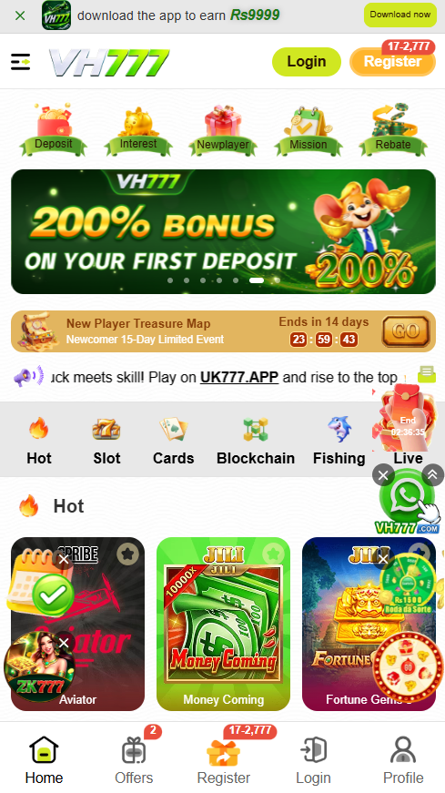 Vh777 Game App
